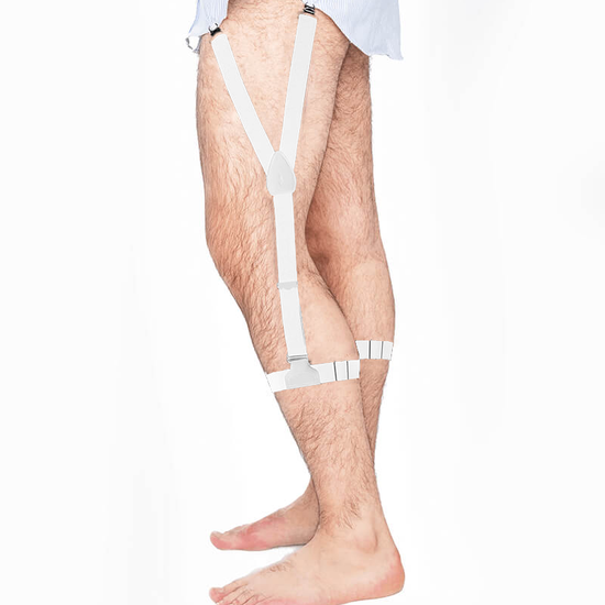 Sockless Solid White - KK & Jay Supply Co.