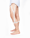 Sockless Solid White - KK & Jay Supply Co.
