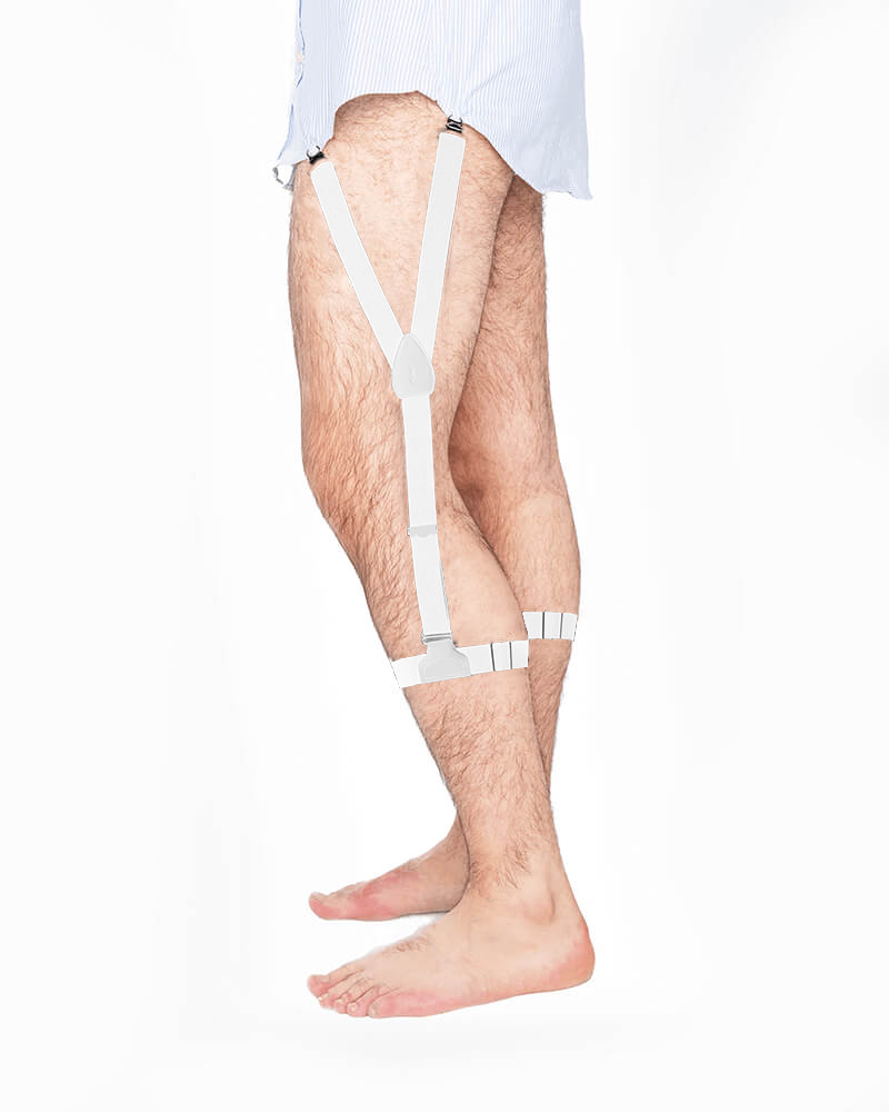 Sockless Solid White - KK & Jay Supply Co.