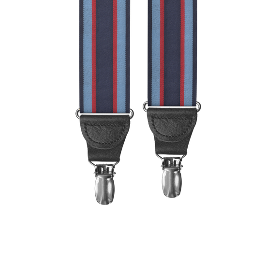 Southern Stripe Clip-on Suspenders - KK & Jay Supply Co.