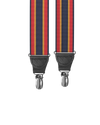Tremont Stripe Clip-on Suspenders - KK & Jay Supply Co.