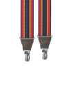 Tremont Stripe Clip-on Suspenders - KK & Jay Supply Co.