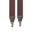 Washington Maroon Clip-on Suspenders - KK & Jay Supply Co.