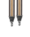 Woodmere Stripe Clip-on Suspenders - KK & Jay Supply Co.