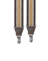 Woodmere Stripe Clip-on Suspenders - KK & Jay Supply Co.
