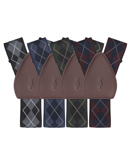 The Ashford Pack<br>4 Argyle Shirttail Garters - KK & Jay Supply Co.