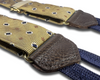 Limited Edition<br>Cambreleng Gold Silk Suspenders - KK & Jay Supply Co.