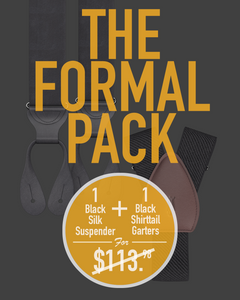 The Formal Pack<br>Garters + Suspenders - KK & Jay Supply Co.