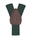Jackson Dot Forest Green/White Shirttail Garters - KK & Jay Supply Co.