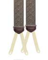 Limited Edition<br>Norton Brown Silk Suspenders - KK & Jay Supply Co.