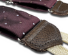 Limited Edition<br>Norton Maroon Silk Suspenders - KK & Jay Supply Co.