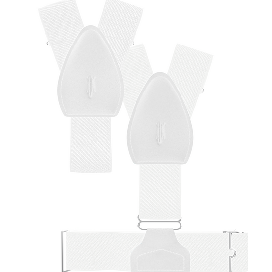 The White Pack<br>1 Original Garters + 1 Sockless Garters - KK & Jay Supply Co.