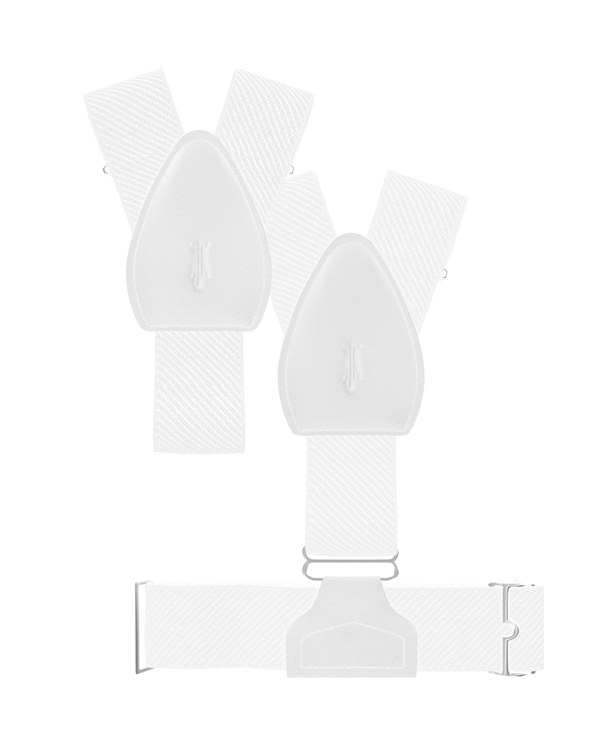 The White Pack<br>1 Original Garters + 1 Sockless Garters - KK & Jay Supply Co.